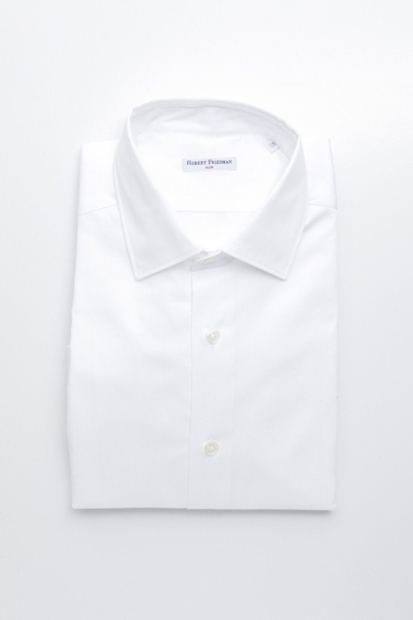 Robert Friedman White Cotton Shirt - Fizigo