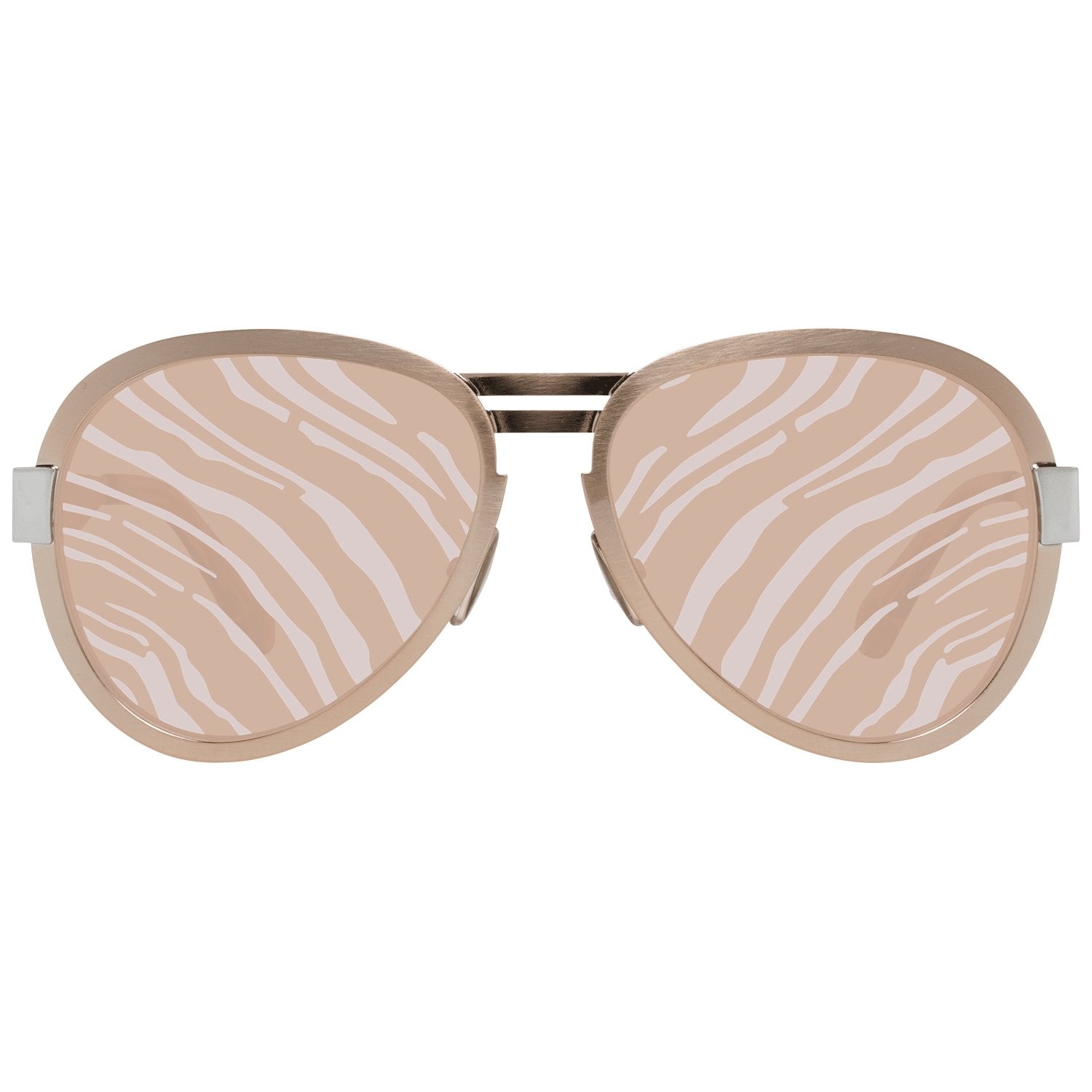 Roberto Cavalli Rose Gold Sunglasses for Woman - Fizigo