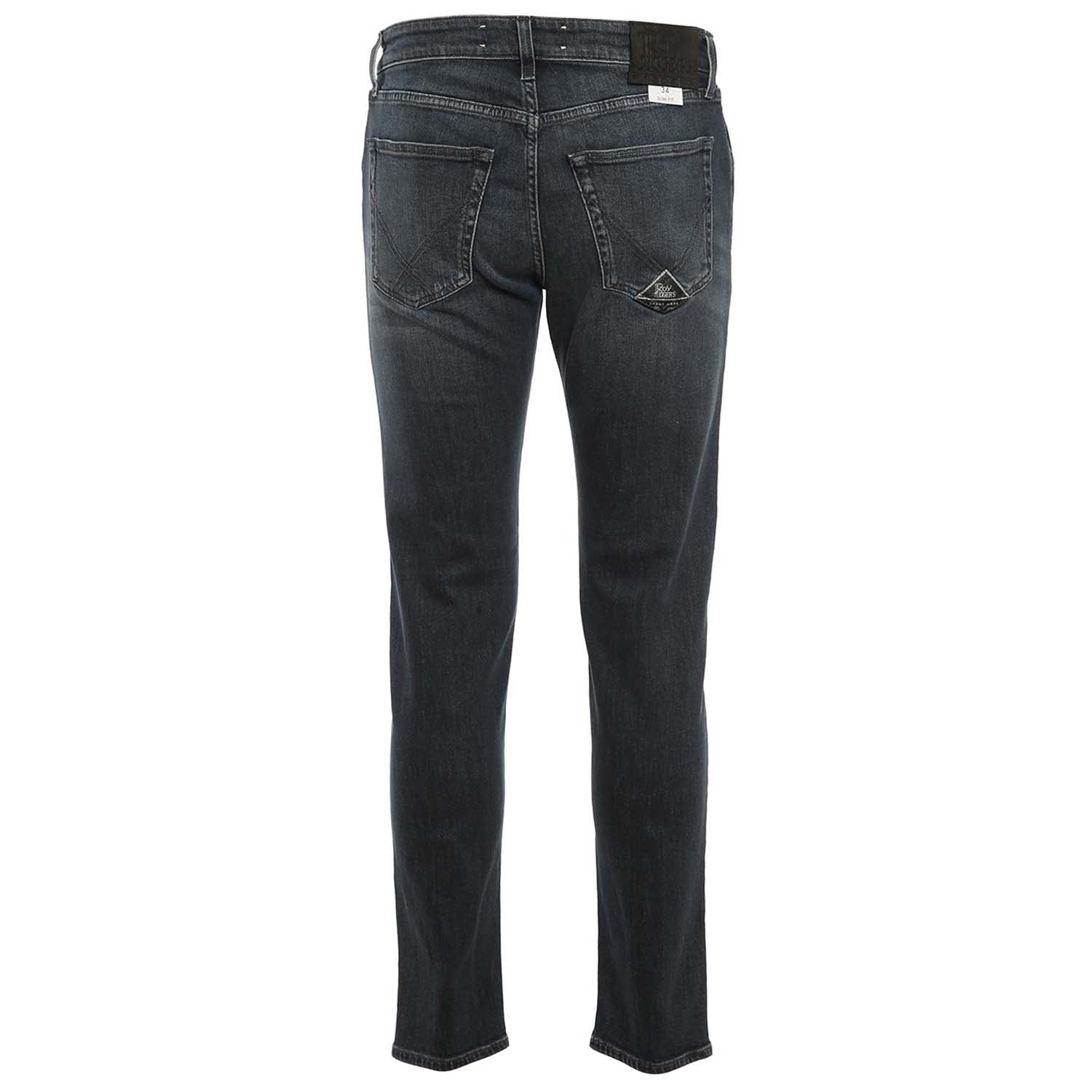 Roy Roger's Black Cotton Jeans & Pant - Fizigo
