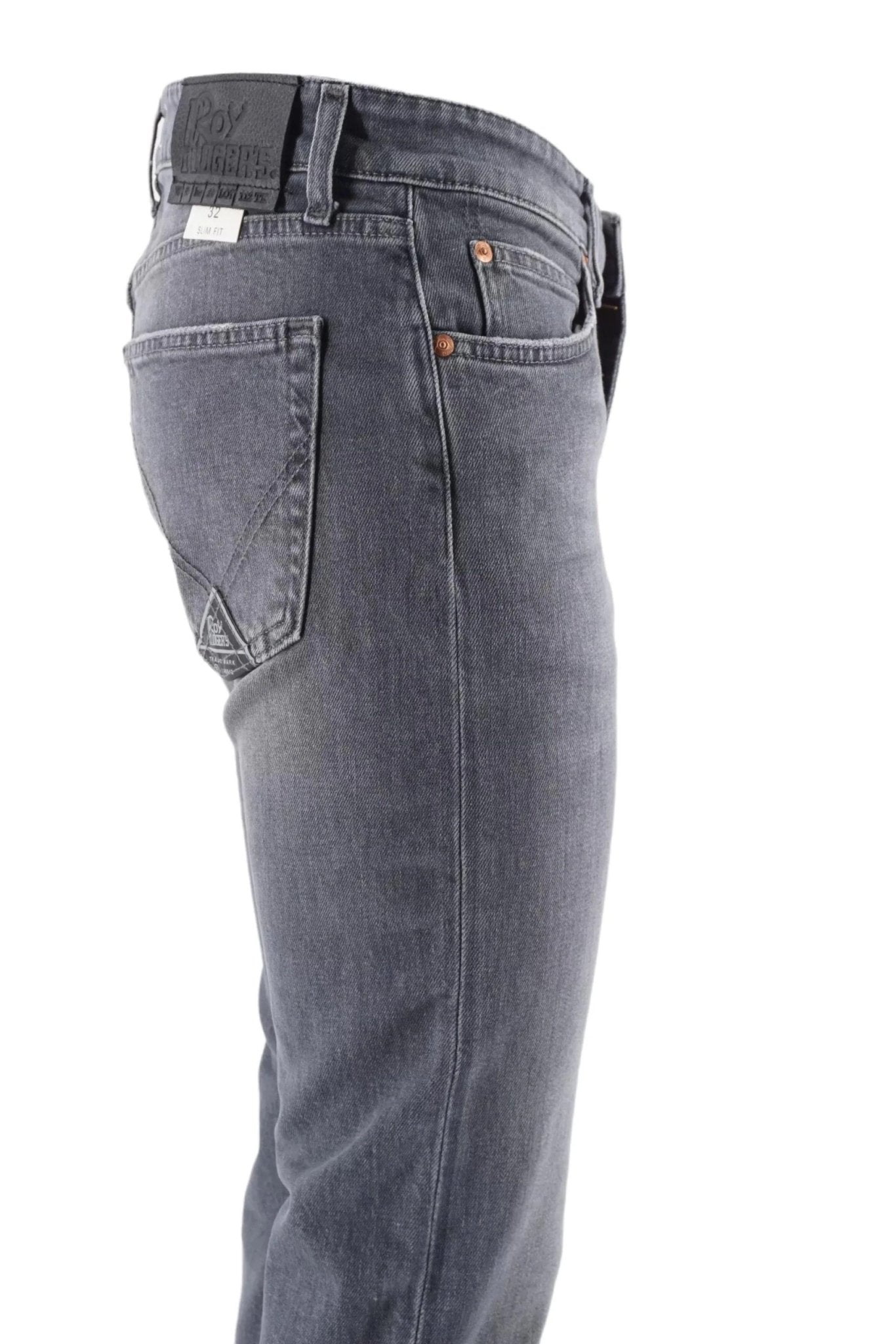 Roy Roger's Gray Cotton Jeans & Pant - Fizigo