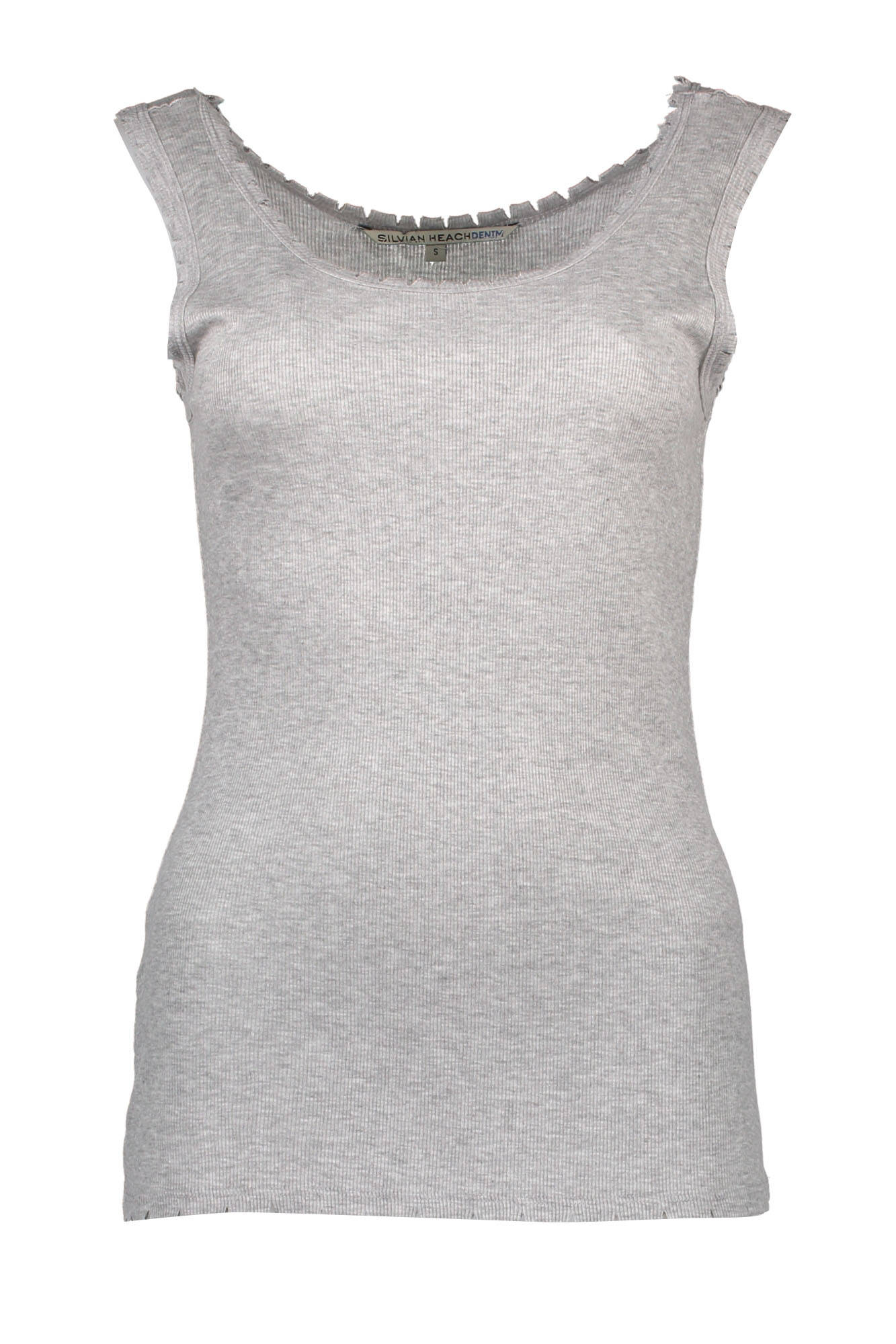 Silvian Heach Gray Tops & T-Shirt - Fizigo