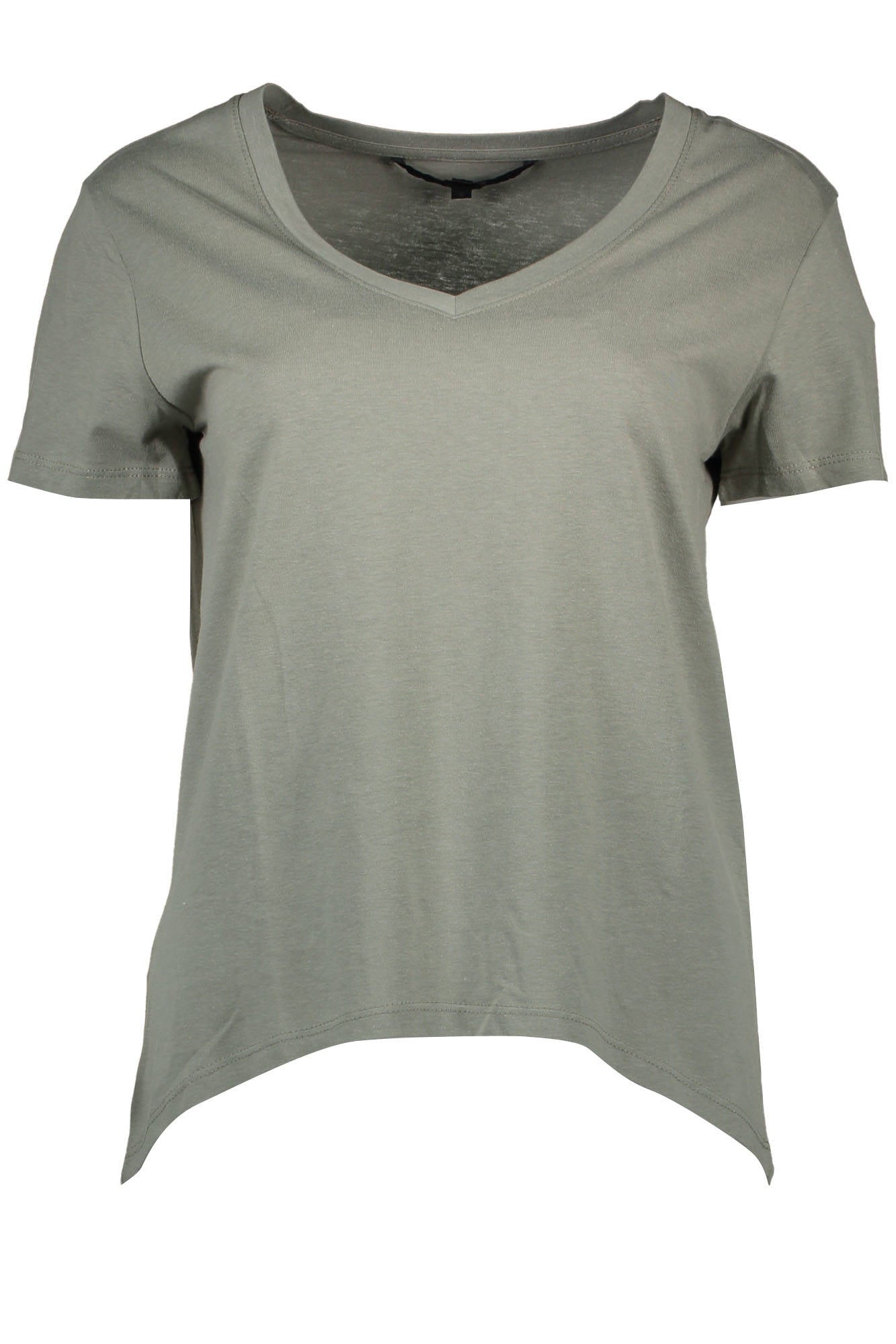 Silvian Heach Green Cotton Tops & T-Shirt - Fizigo