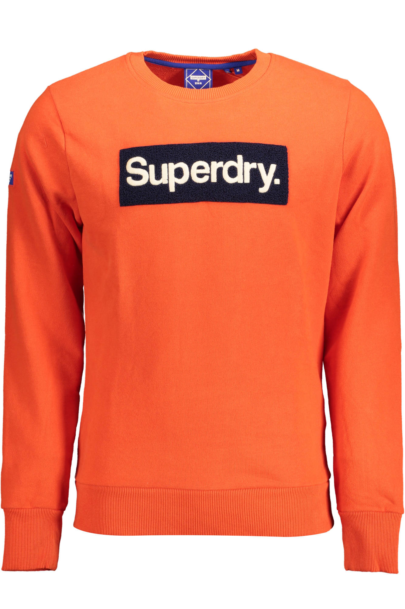 Superdry Orange Cotton Sweater - Fizigo