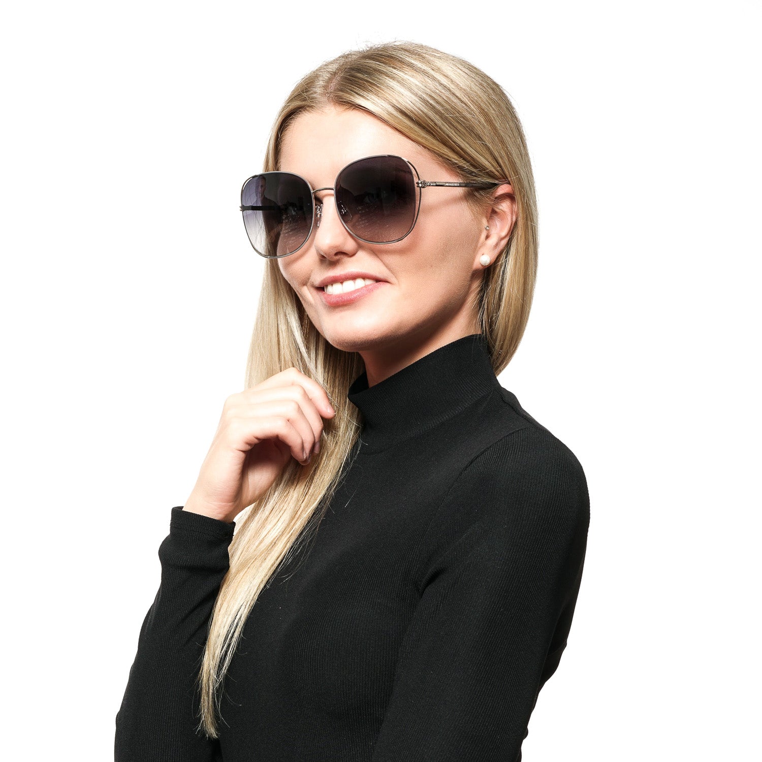 Swarovski Grey Sunglasses for Woman - Fizigo