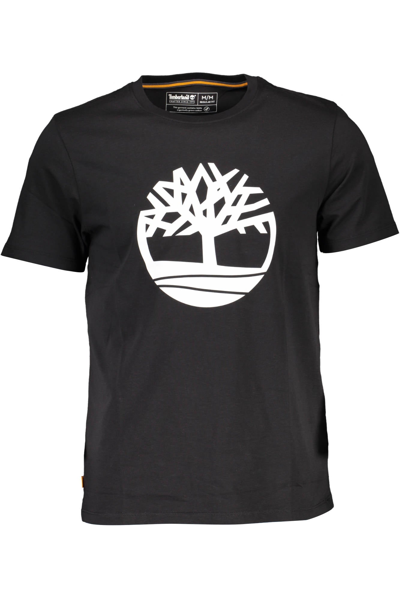 Timberland Black Cotton T-Shirt - Fizigo