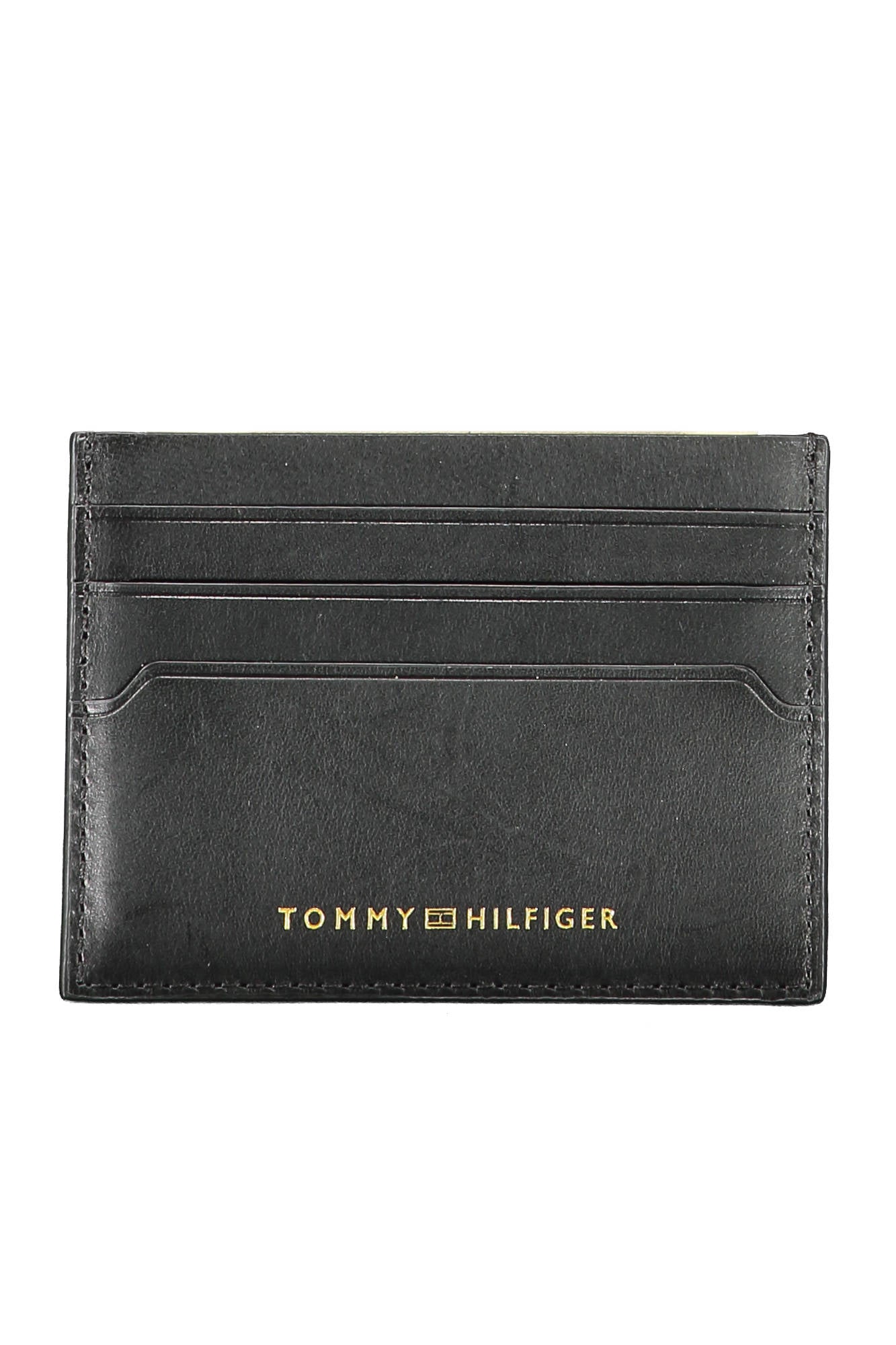 Tommy Hilfiger Black Leather Wallet - Fizigo