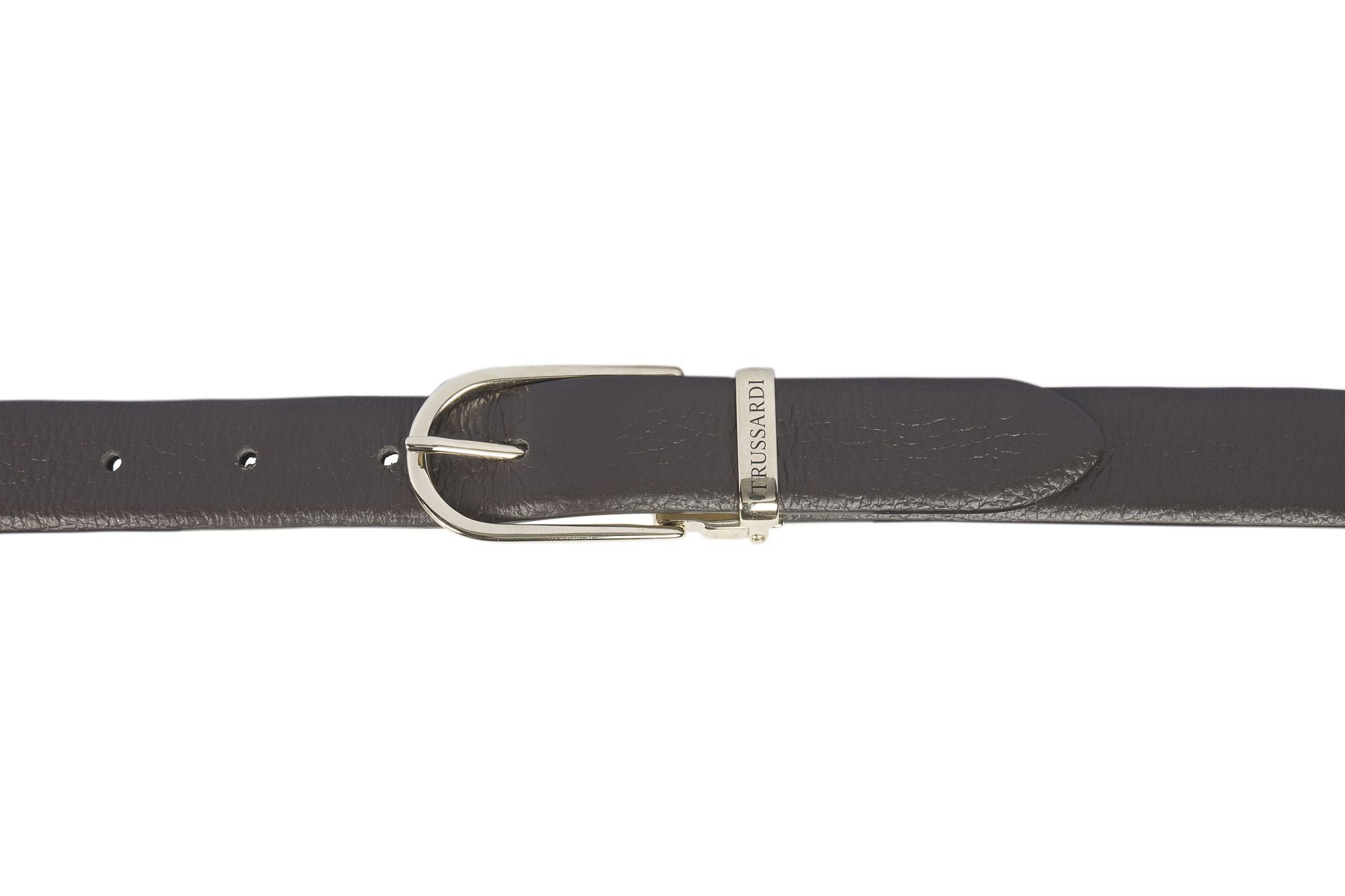 Trussardi Brown Leather Belt - Fizigo