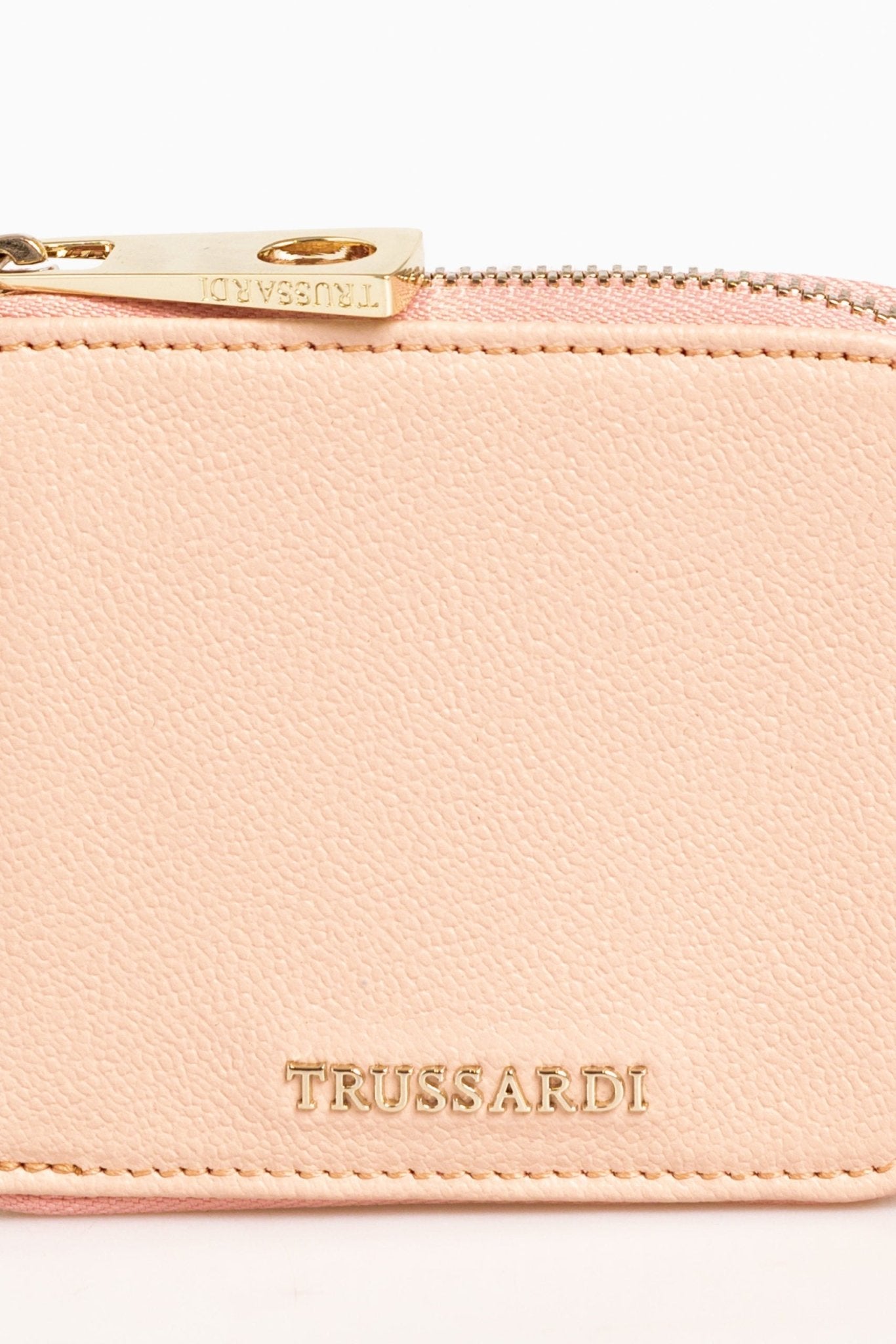 Trussardi Pink Leather Wallet - Fizigo