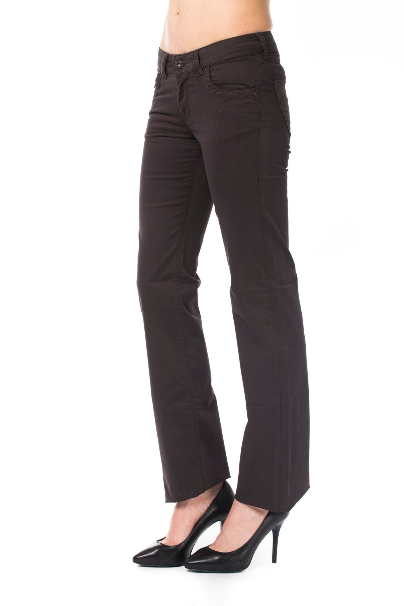 Ungaro Fever Brown Cotton Jeans & Pant - Fizigo