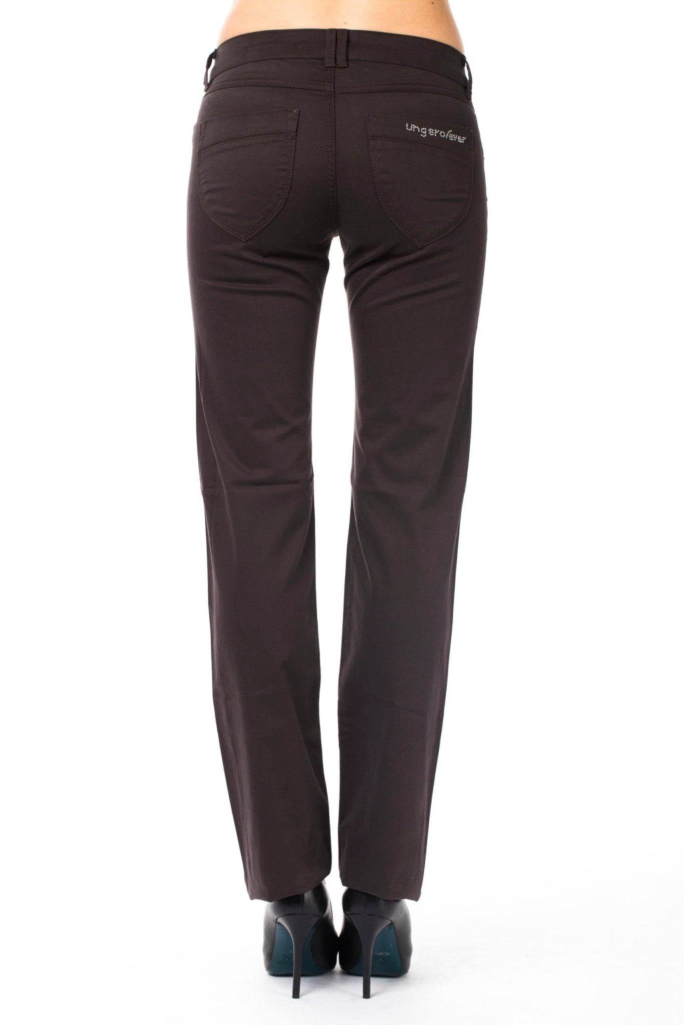 Ungaro Fever Brown Cotton Jeans & Pant - Fizigo