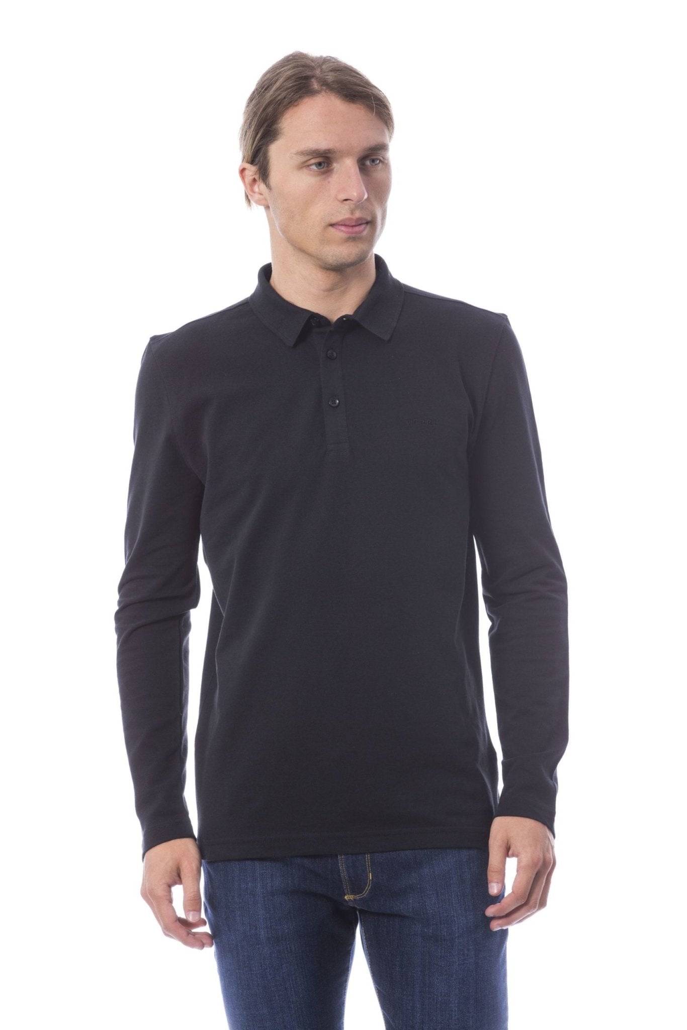 Verri Black Cotton T-Shirt - Fizigo