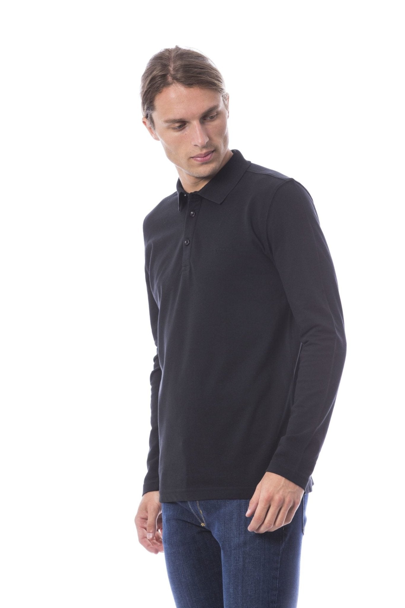 Verri Black Cotton T-Shirt - Fizigo