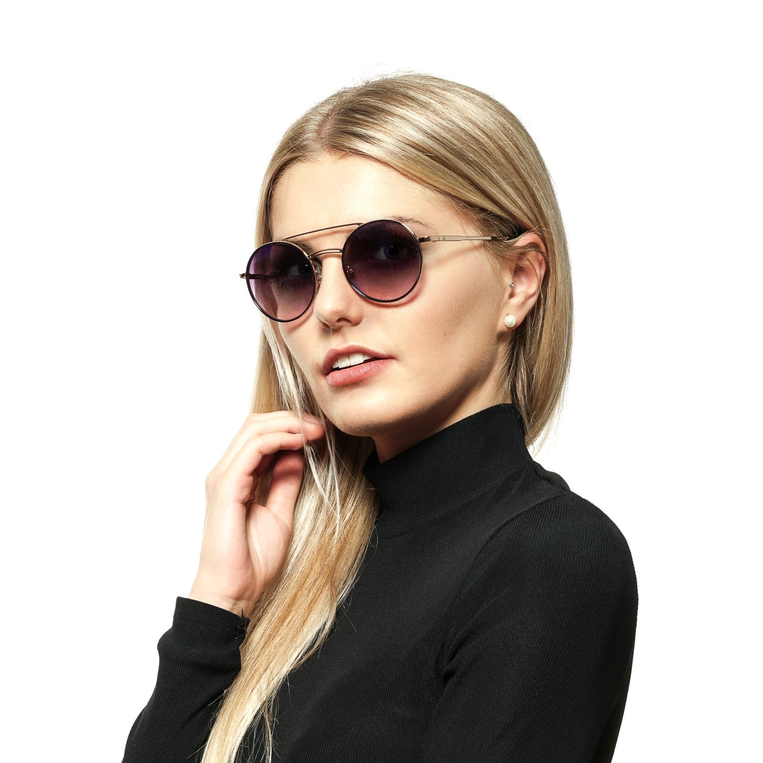 Web Gold Sunglasses for Woman - Fizigo