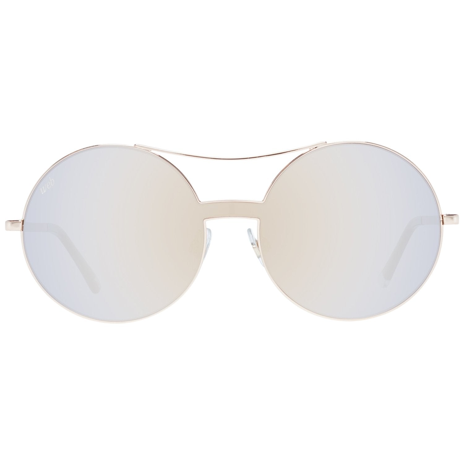 Web Rose Gold Sunglasses for Woman - Fizigo