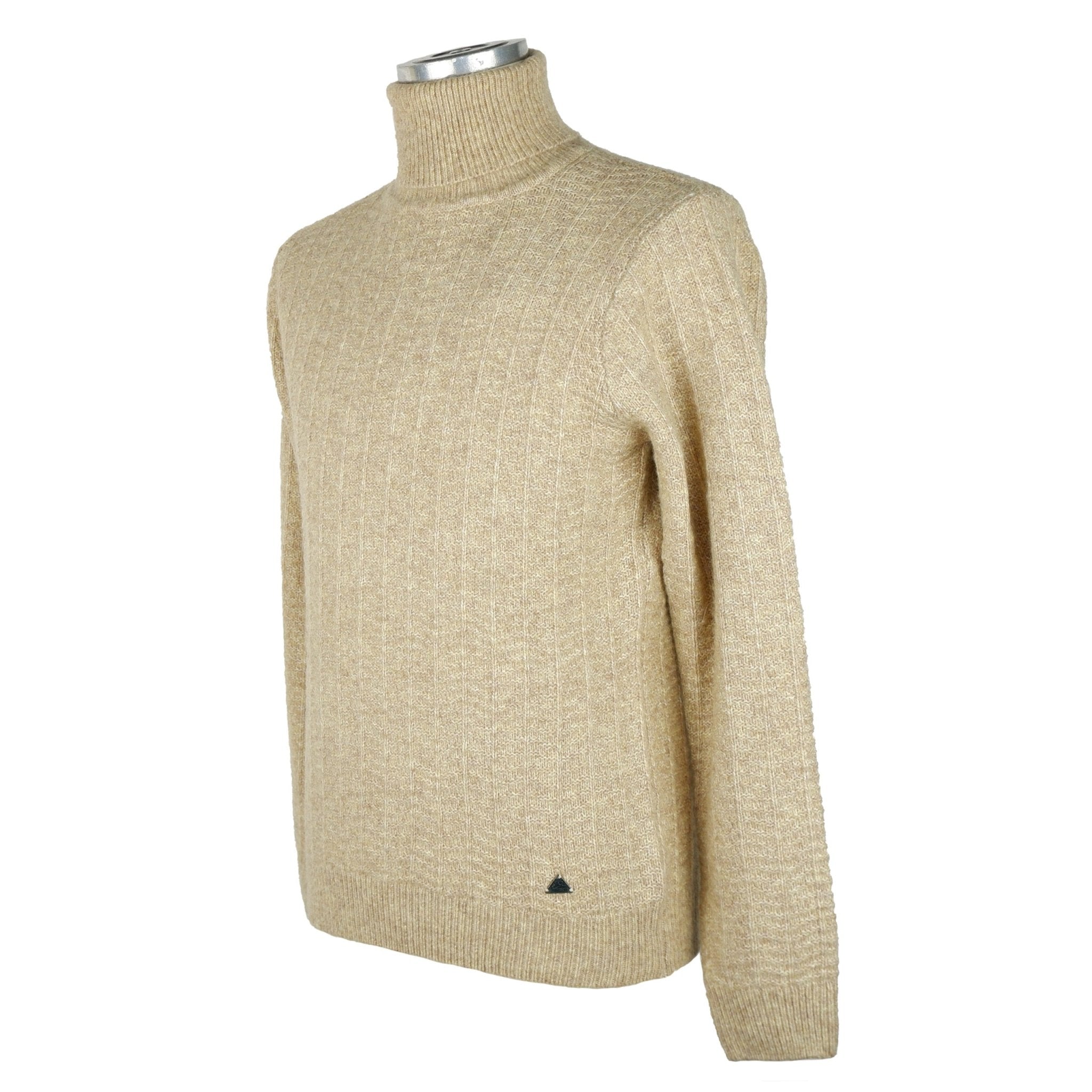 Yes Zee Beige Polyamide Sweater - Fizigo