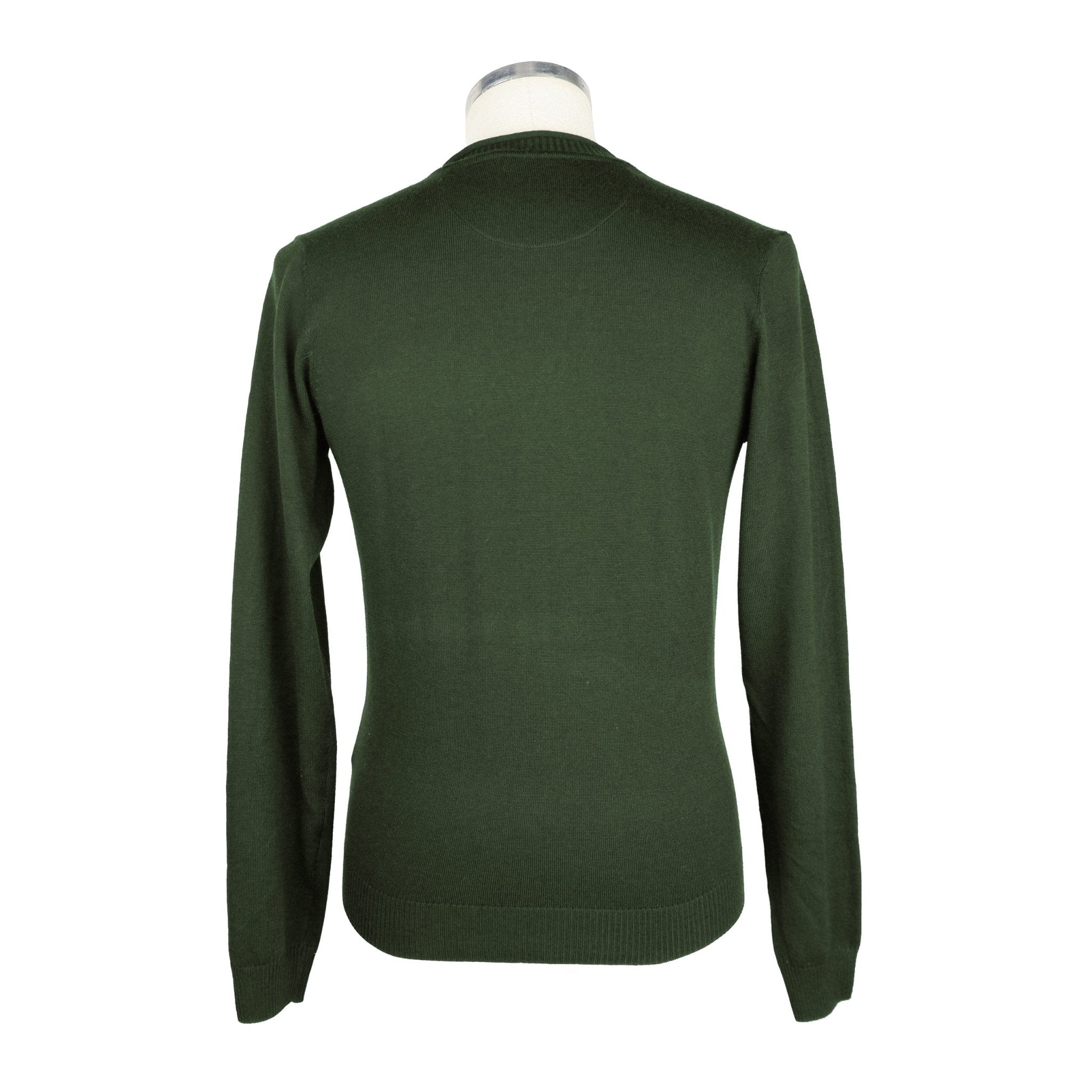 Yes Zee Green Polyester Sweater - Fizigo