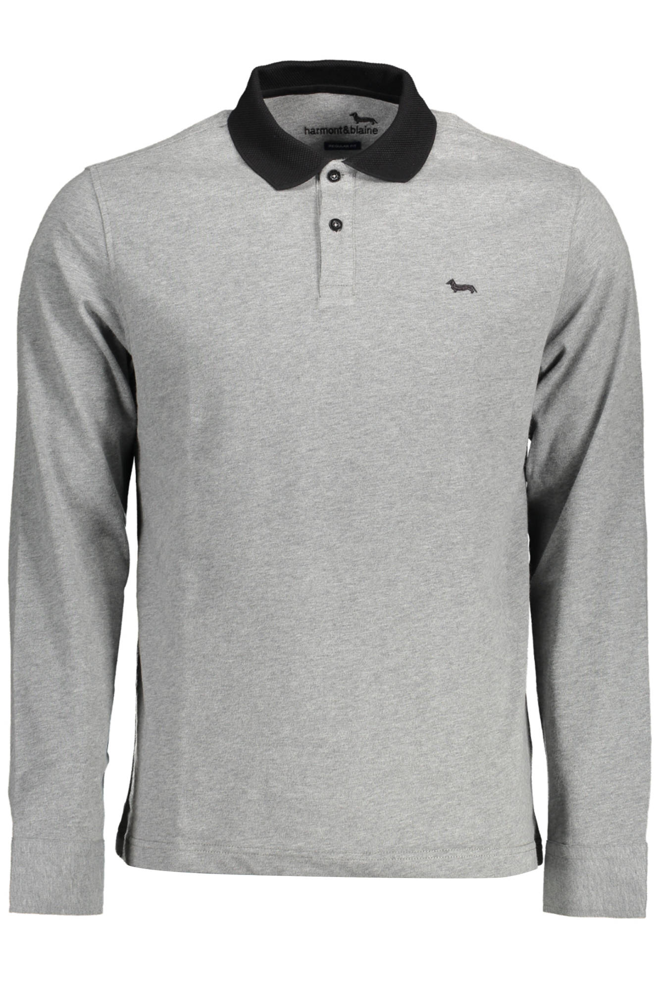 Harmont & Blaine Gray Polo Shirt - Fizigo