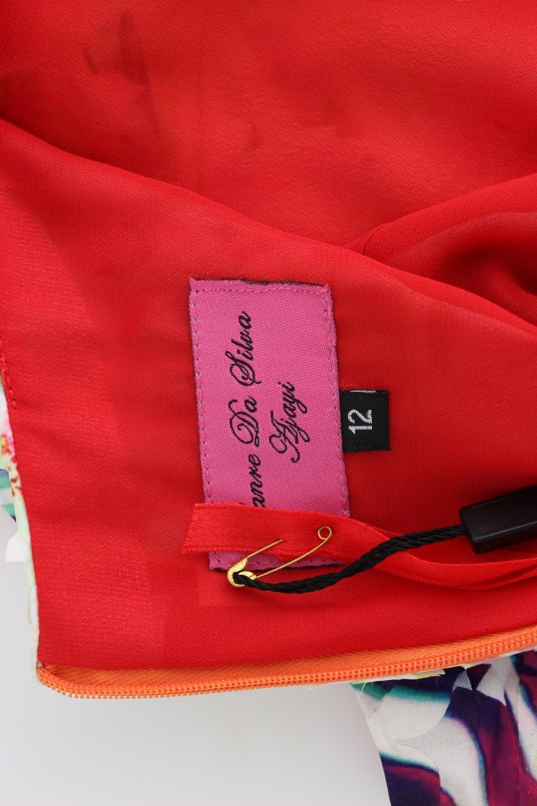 Lanre Da Silva Ajayi Multicolor Organza Sheath Dress - Fizigo