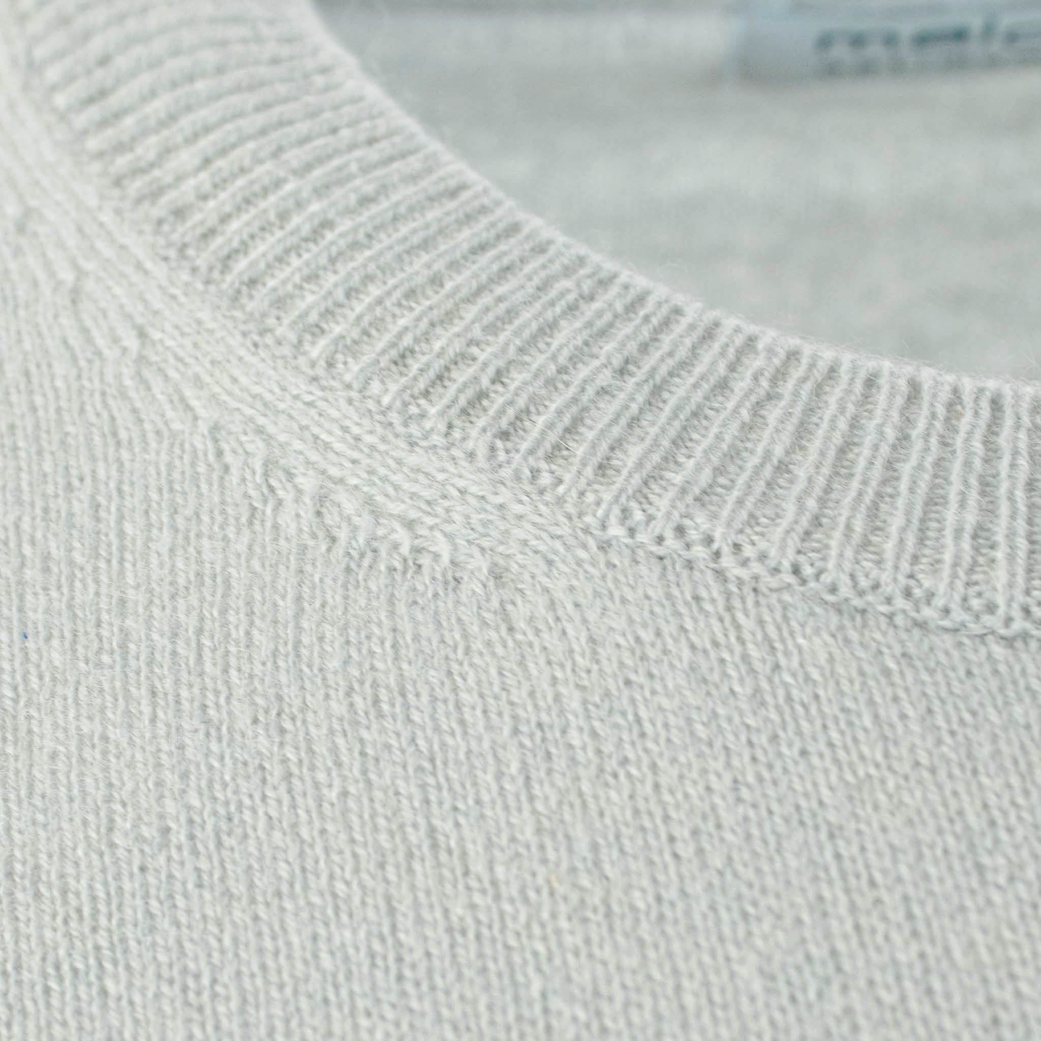 Malo Light blue Cashmere Crewneck Sweater - Fizigo