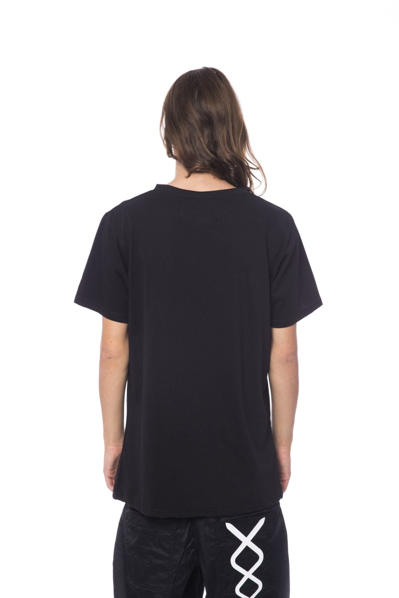 Nicolo Tonetto Black Cotton T-Shirt - Fizigo