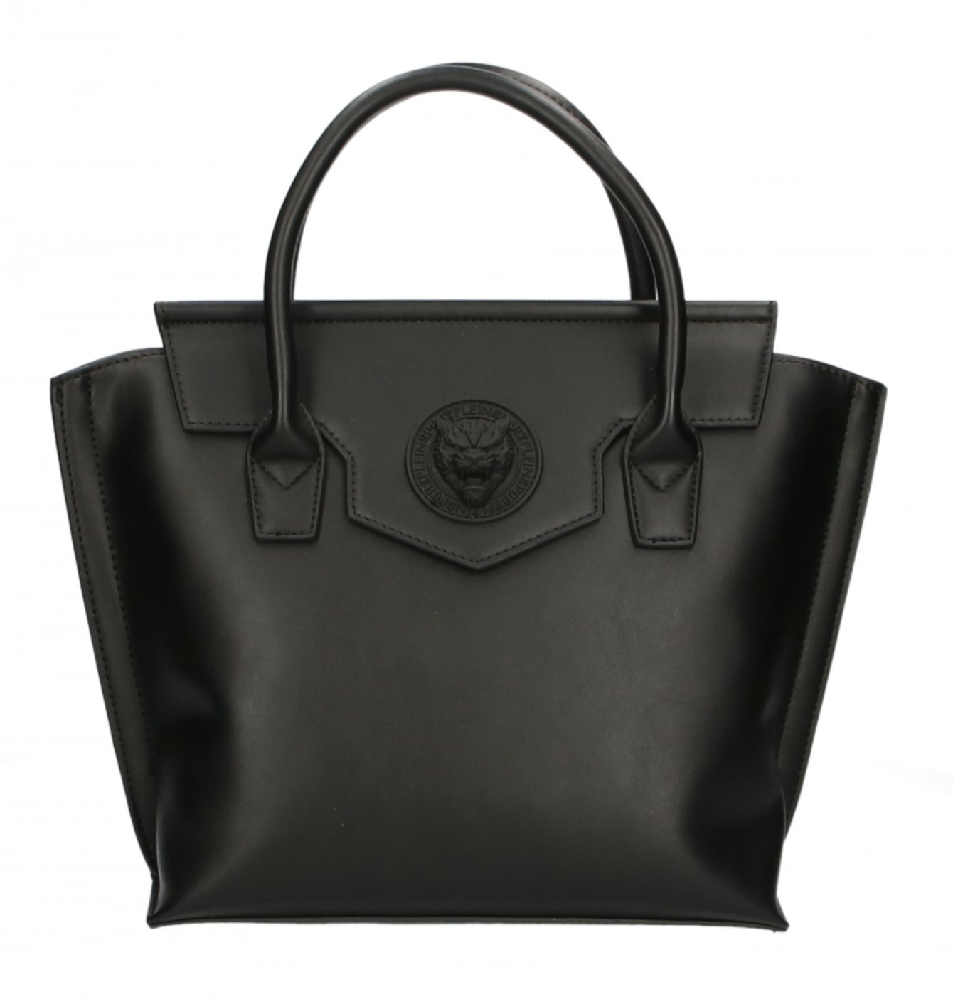 Plein Sport Black Polyurethane Handbag - Fizigo